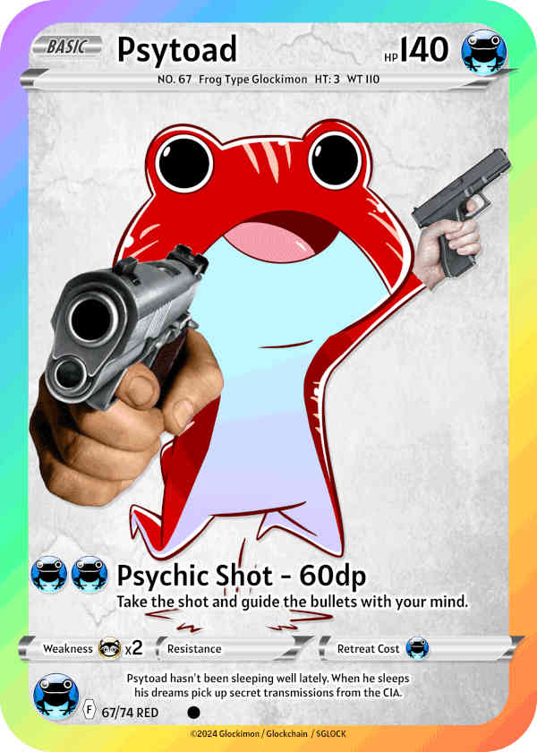 Red Frog Glockimon