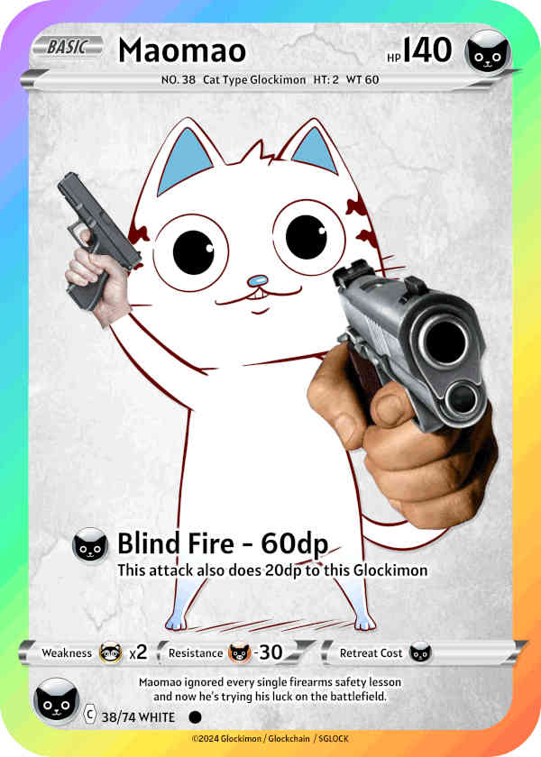 White Cat Glockimon