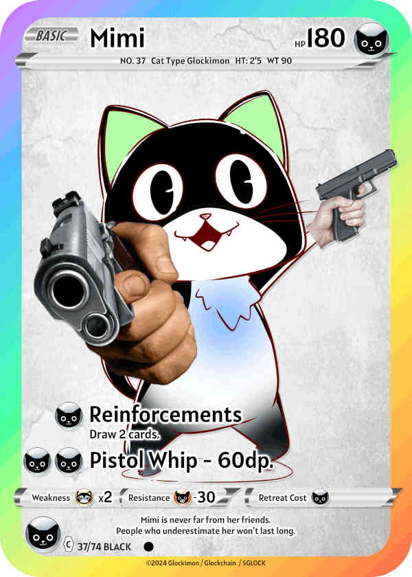 Black Cat Glockimon
