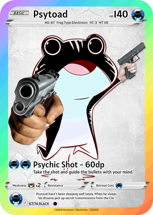 Black Frog Glockimon