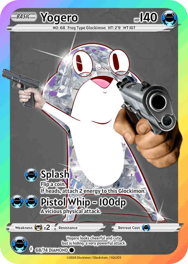 Diamond Frog Glockimon